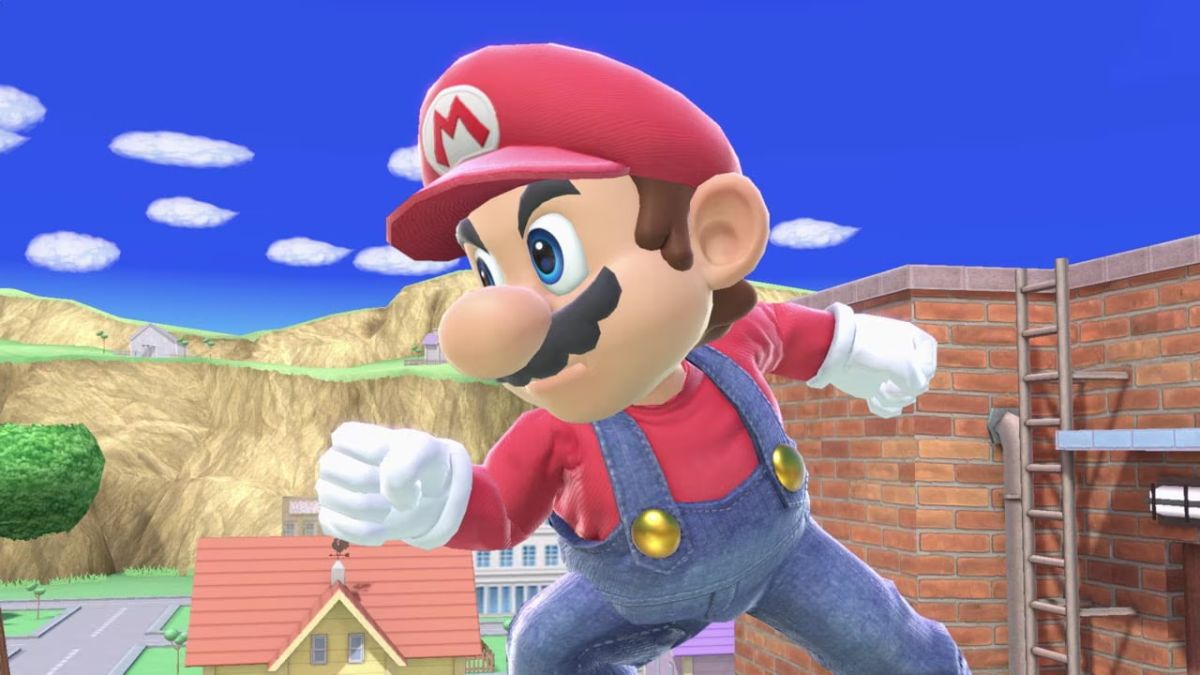 Super Mario Mario in Smash