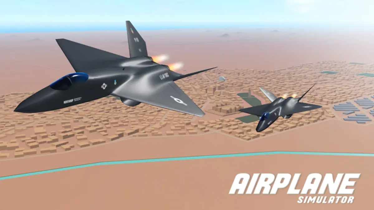 Airplane Simulator Promo Image