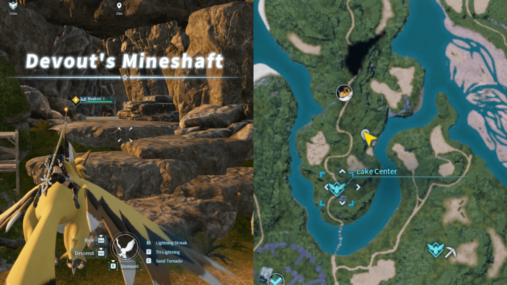 How to find all Mineshafts in Palworld