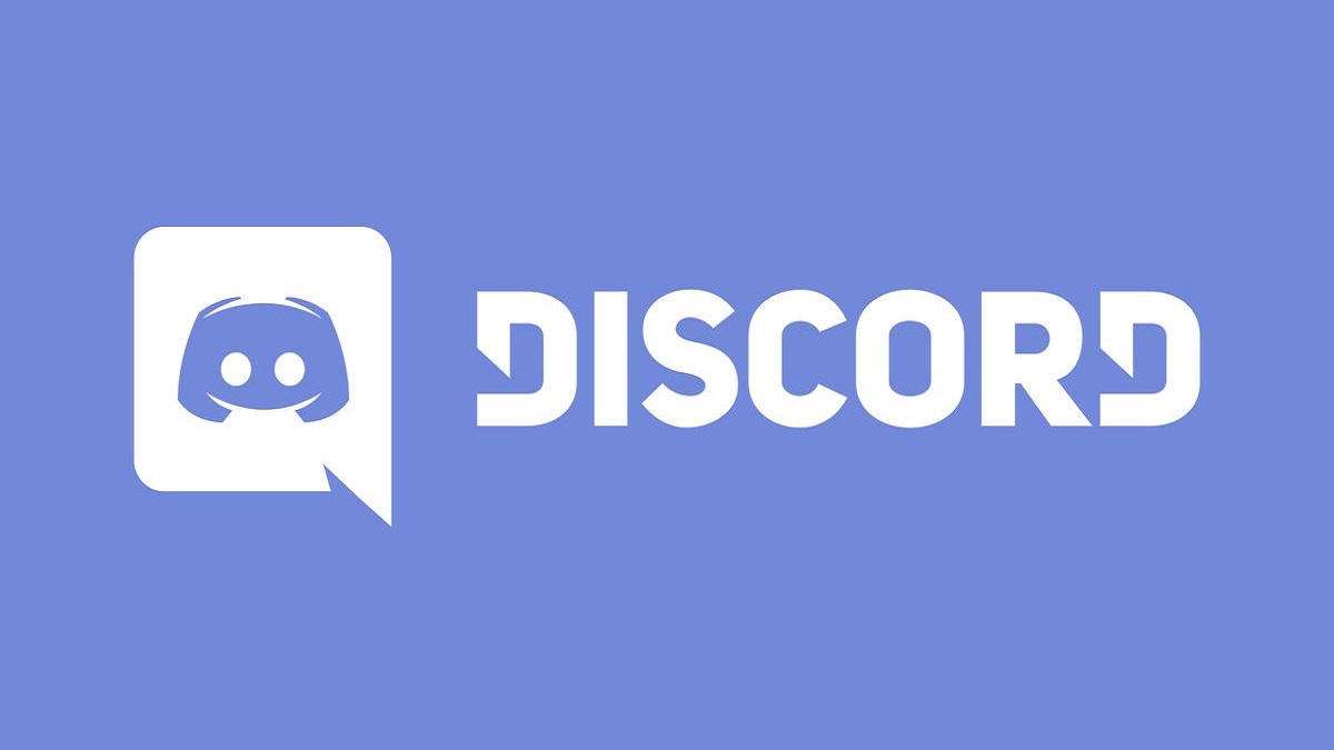 The Discord font and logo on a light blue/violet background.