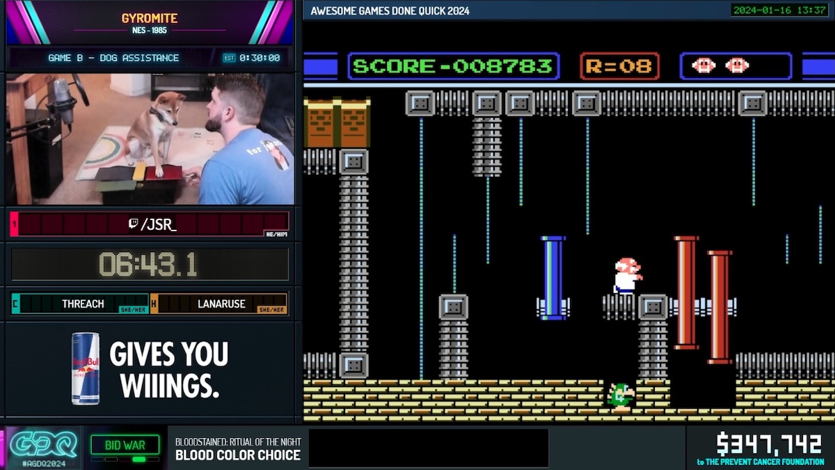 #Video games Carried out Fast’s first canine speedrunner is cute, extraordinarily good at Gyromite #Video games Carried out Fast’s first canine speedrunner is cute, extraordinarily good at Gyromite