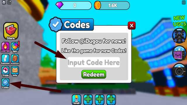 How to redeem codes in Toilet Verse Tower Defense