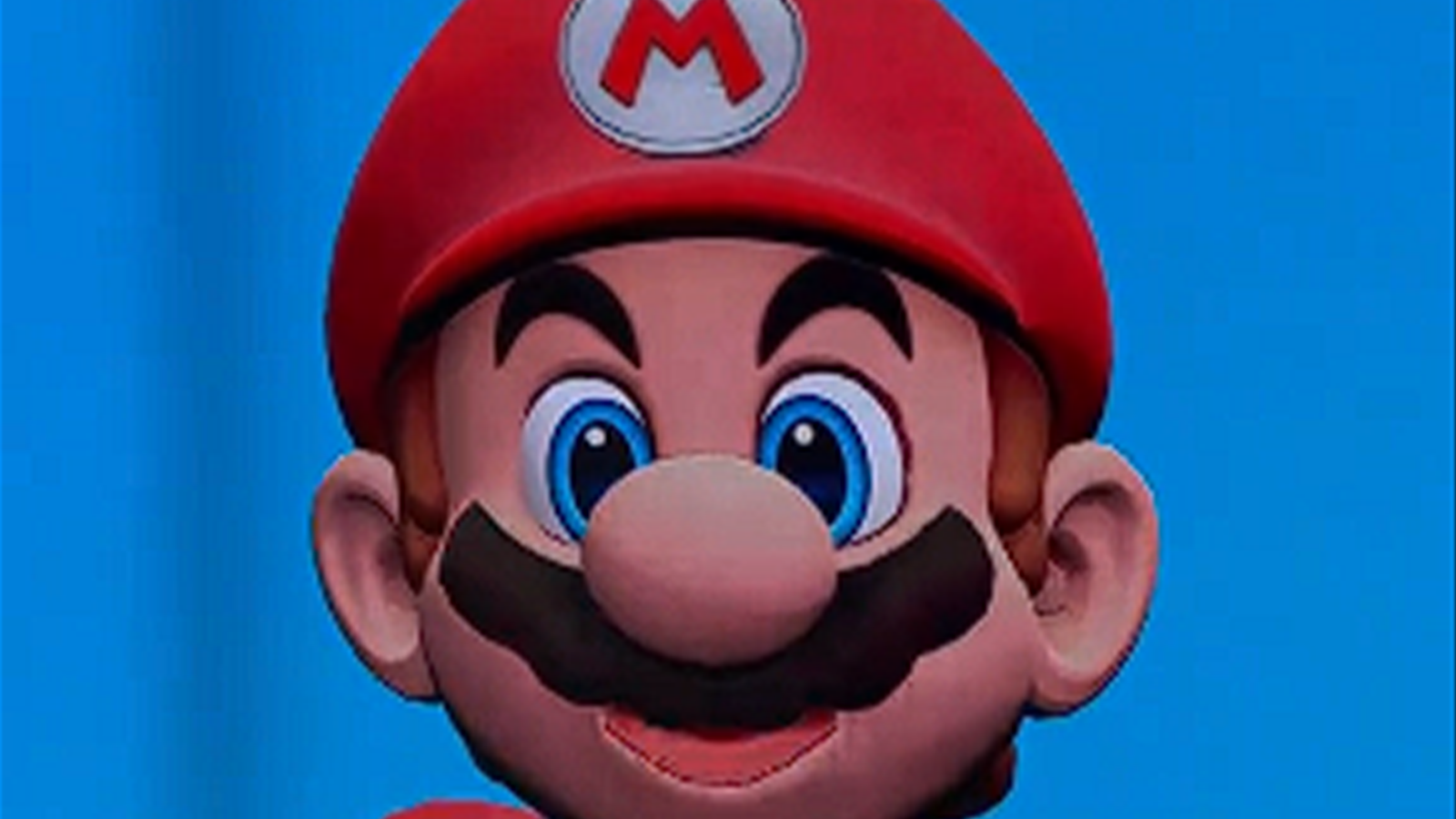 The creepy AARP Mario