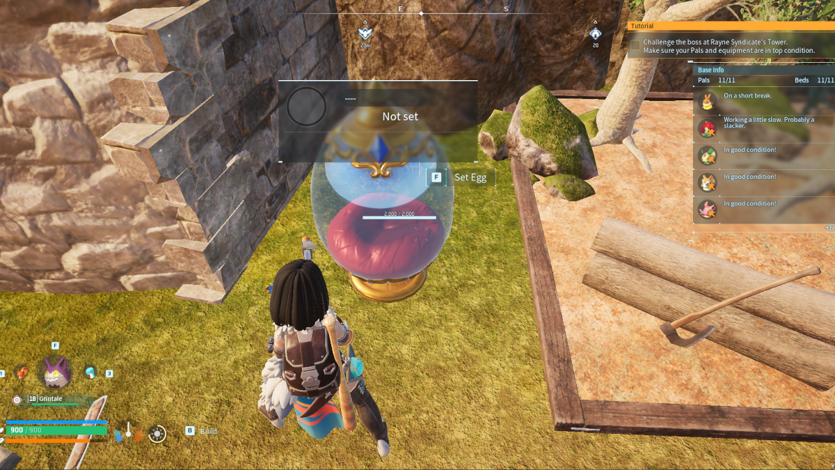 You can instantly incubate eggs in Palworld by changing one setting