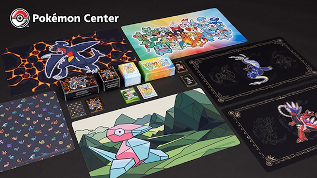Pokemon Center accessories