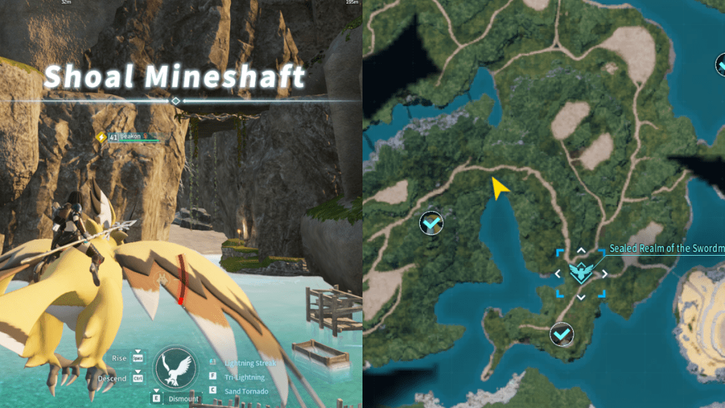 How to find all Mineshafts in Palworld
