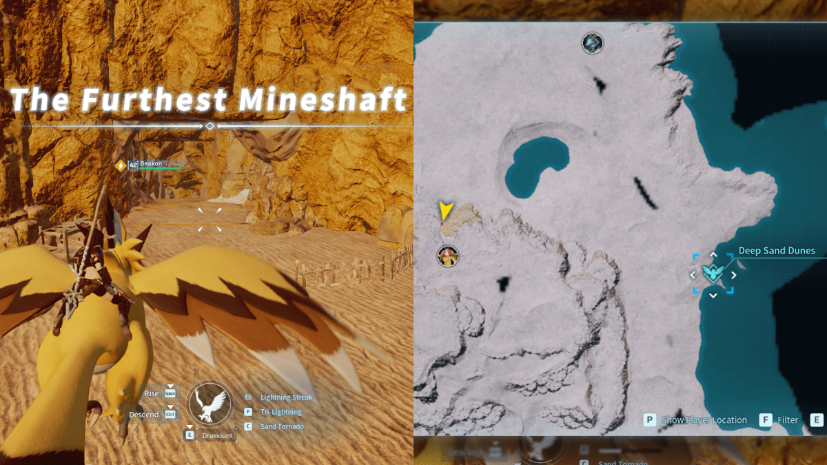 How to find all Mineshafts in Palworld
