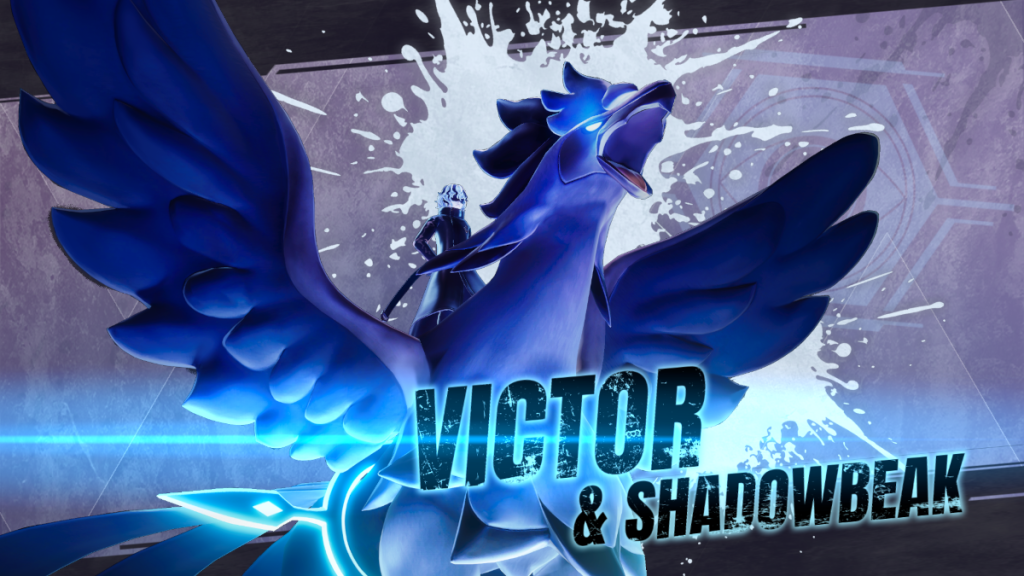 Victor and Shadowbeak in Palworld