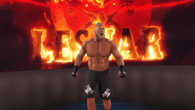 Brock Lesnar en WWE 2K22