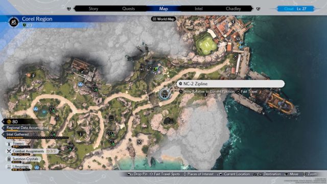FF7 Rebirth: Every zipline location in Corel