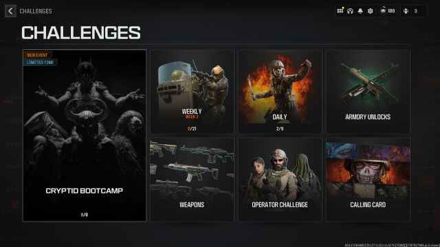 Call of Duty Modern Warfare 3 weekly challenges