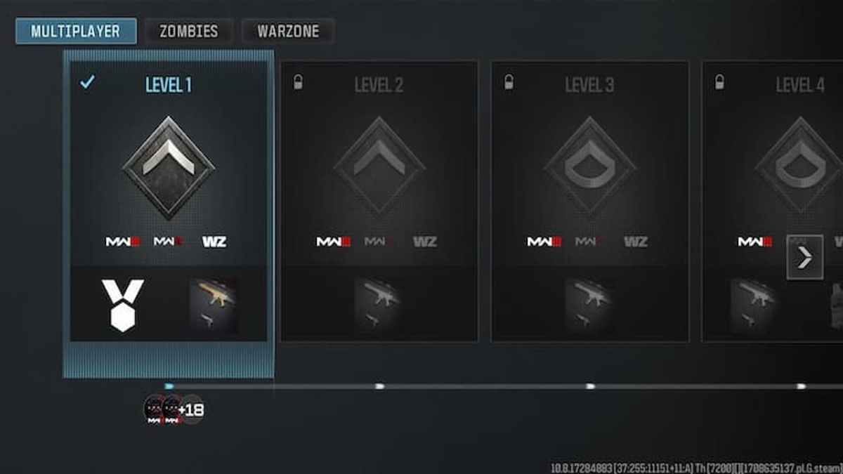 Cod Ranks Pc Why did my Call of Duty MW3 rank reset to level 1?