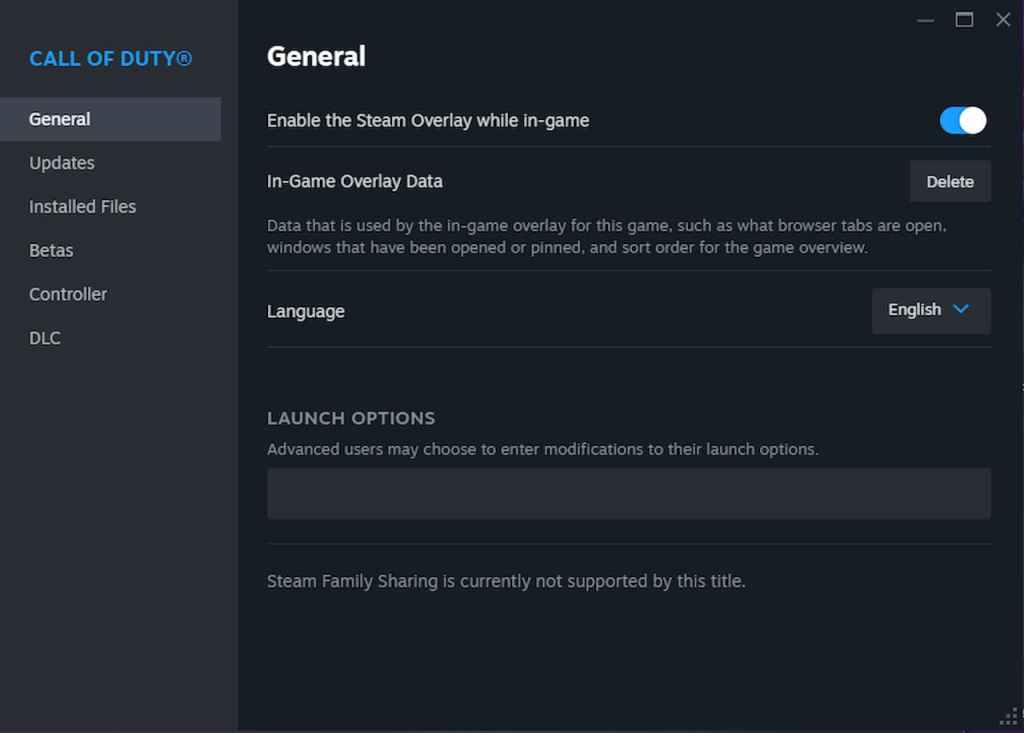 How to modify your call of duty install on steam