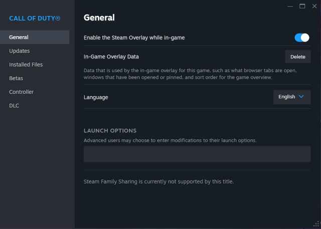 How to modify your call of duty install on steam