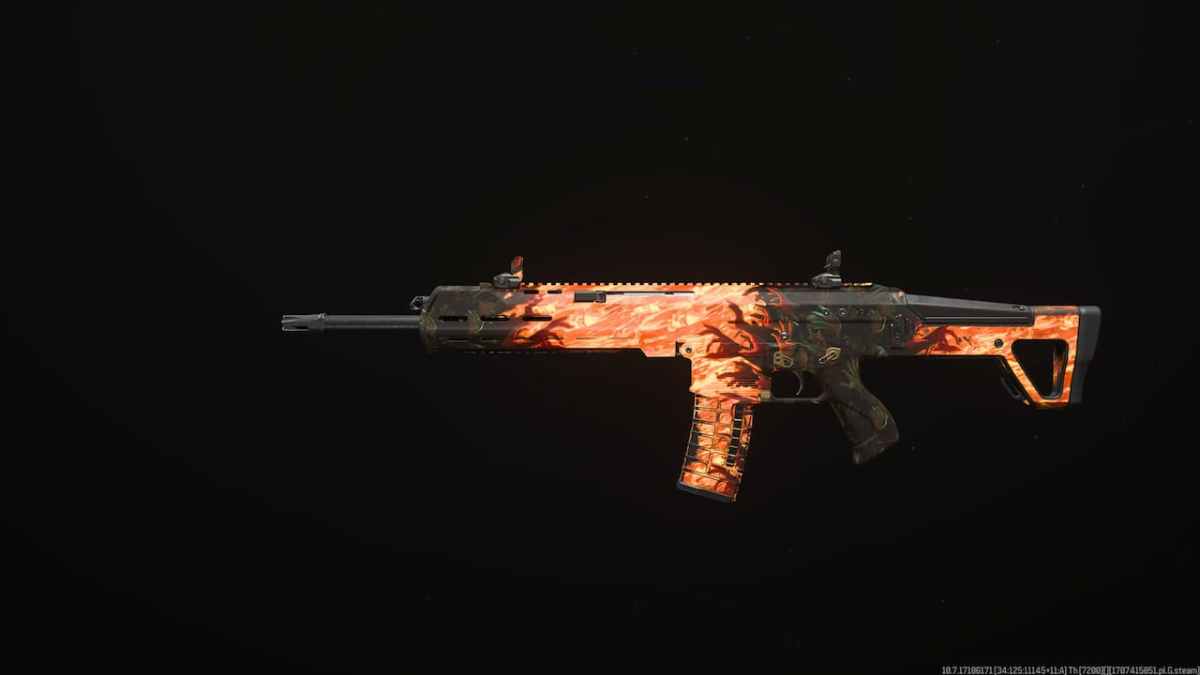 Call of Duty Modern Warfare 3 Rotten Inferno gun camo