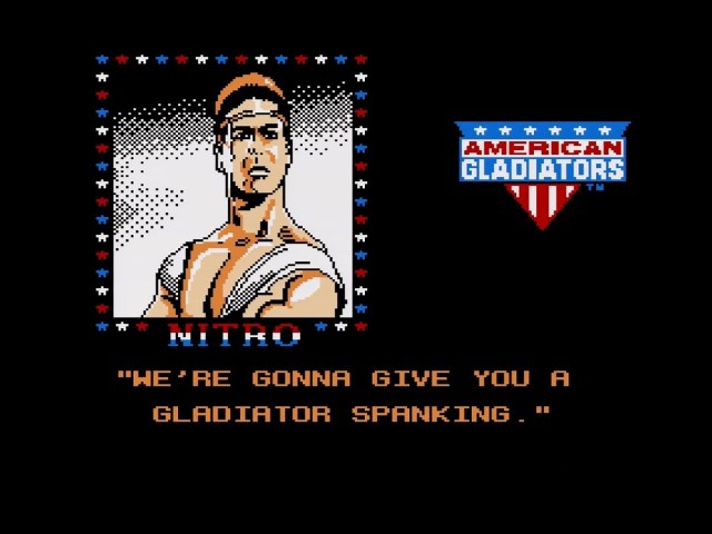 «Американские гладиаторы» на NES дадут вам порку гладиатора.