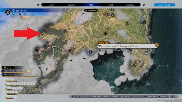 Final Fantasy VII FF7 Fiend Intel Location 3