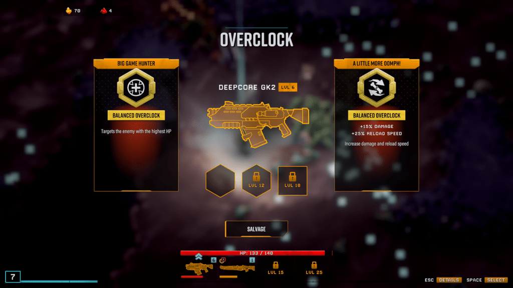 What is Weapon Level in Deep Rock Galactic: Survivor