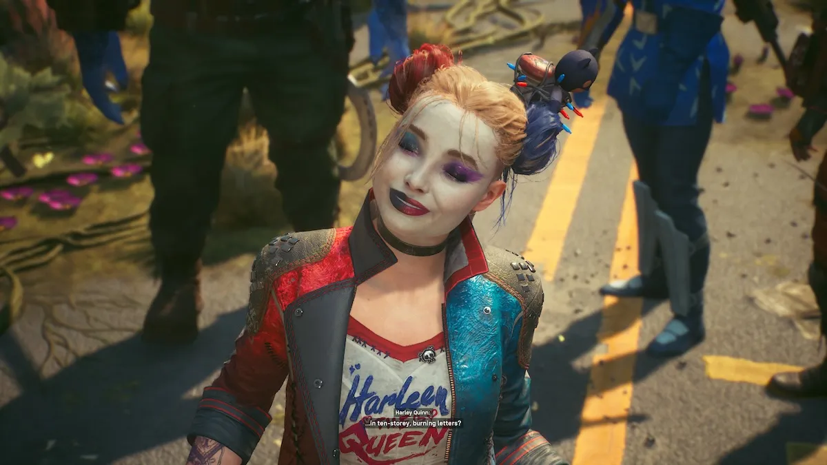Harley Quinn in Suicide Squad.