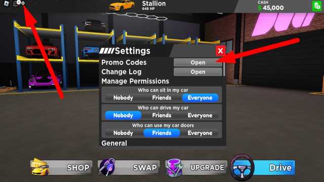 How to redeem codes in Drive World