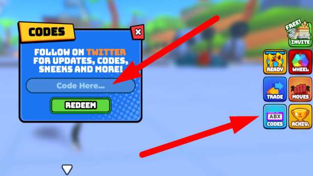 How to redeem codes in Weight Lifting Simulator