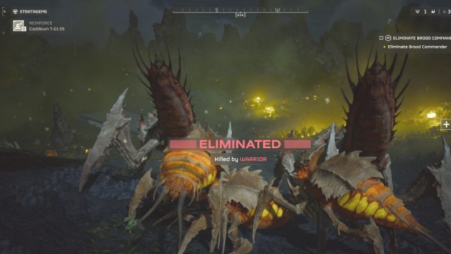 Провал миссии в Helldivers 2.