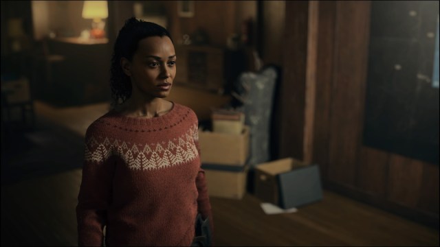 Saga in her Mind Place in Alan Wake 2.