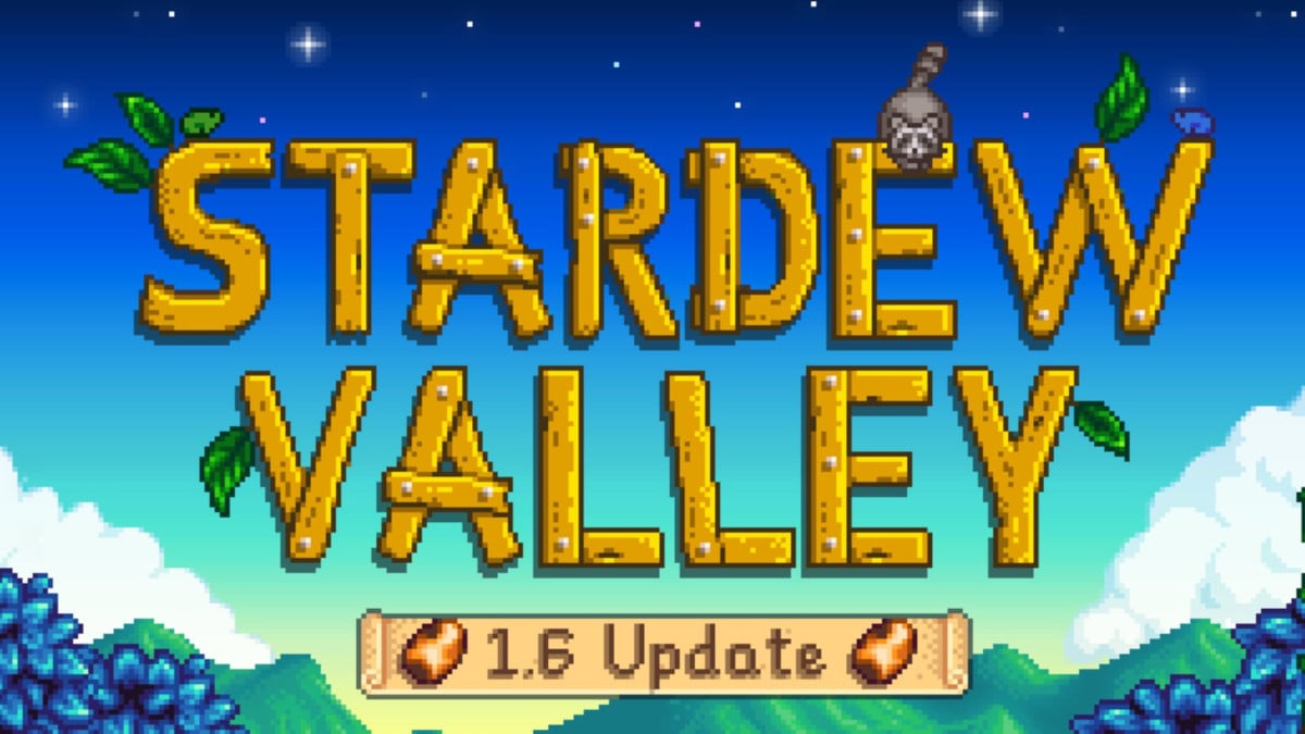 Official Stardew Valley 1.6 image