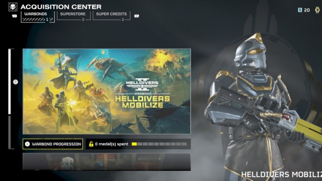 Warbonds in Helldivers 2.