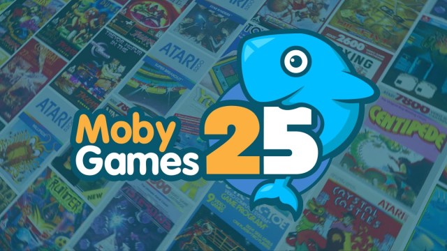 MobyGames 25th anniversary banner