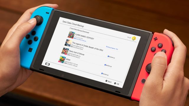 How to delete game saves on Switch