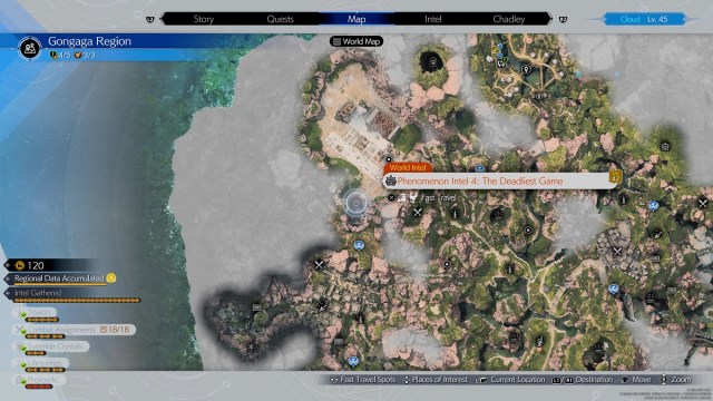 Final Fantasy VII FF7 Gongaga Protorelic Location 4