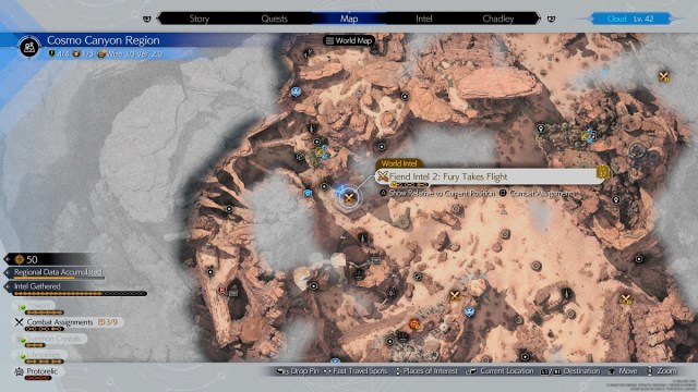 Final Fantasy VII FF7 Rebirth Cosmo Canyon Fiend Intel Location 2
