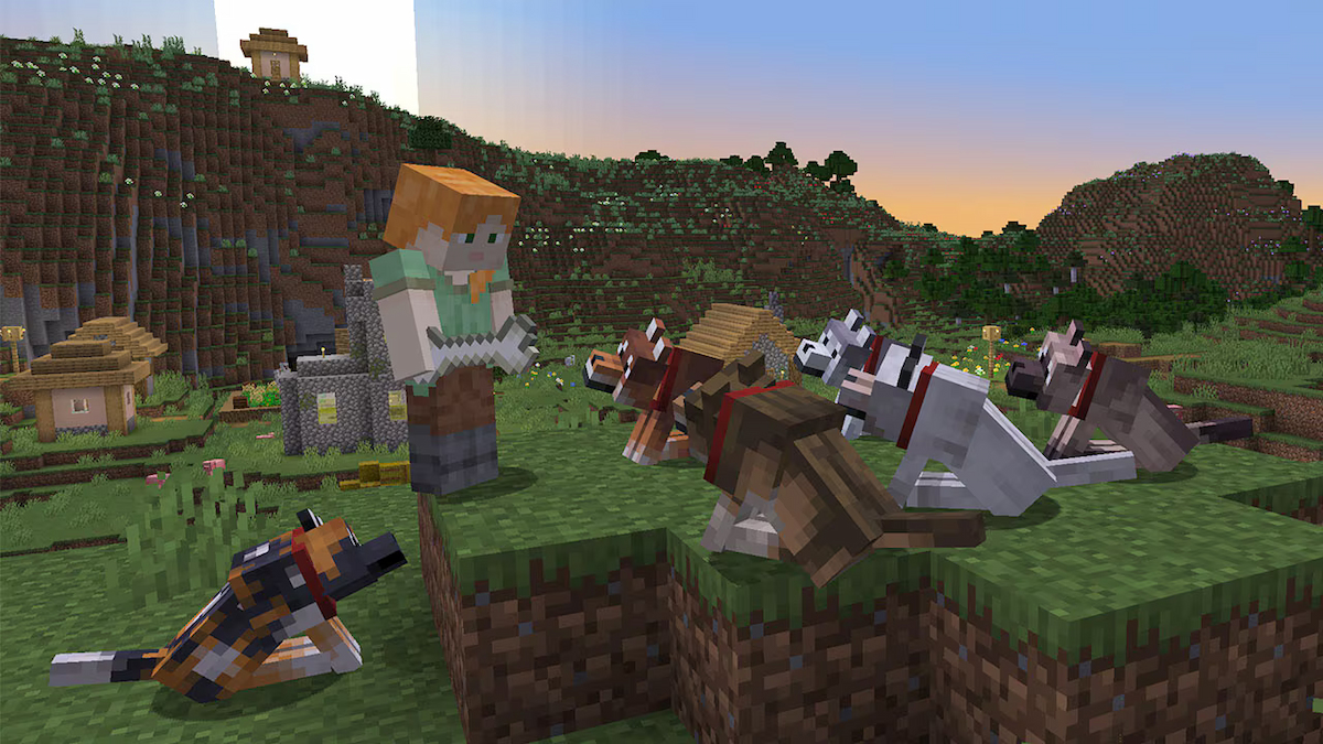 Minecraft new wolves