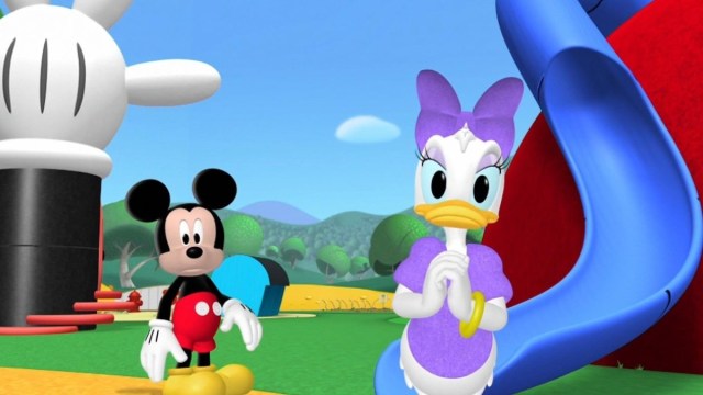 Mickey Mouse and Daisy Duck in Mickey Mouse Clubhouse