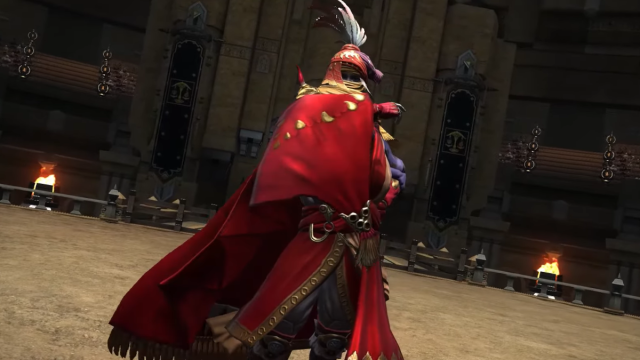 Gogo in the Masked Carnivale in Final Fantasy XIV
