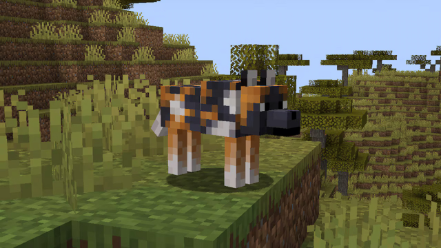 Spotted Wolf in Minecraft