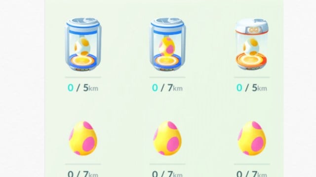 Hatching Eggs in Pokemon Go