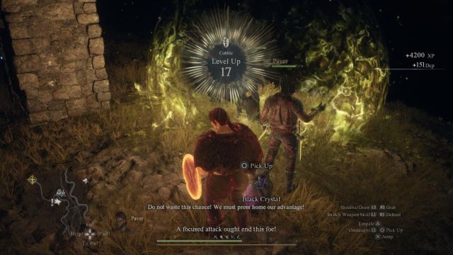 level up after wight fight dragons dogma 2