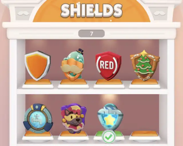 Monopoly GO Shield skins Showroom