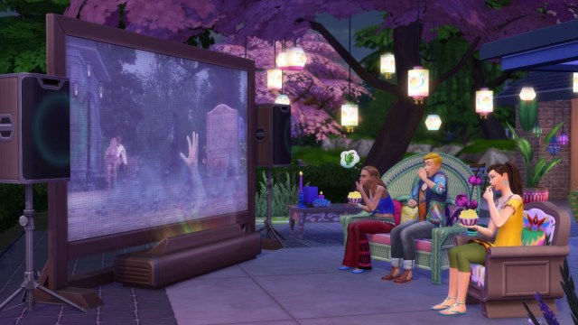 Movie Hangout Sims 4 Stuff Pack