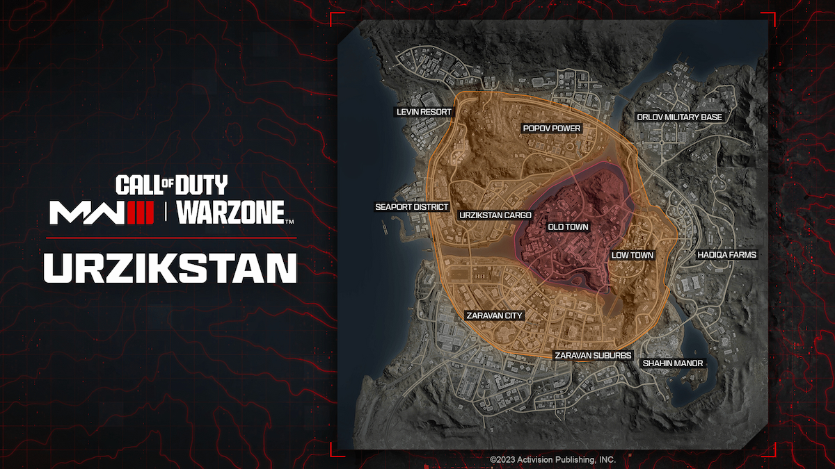 Urzikstan map for MW3 Zombies