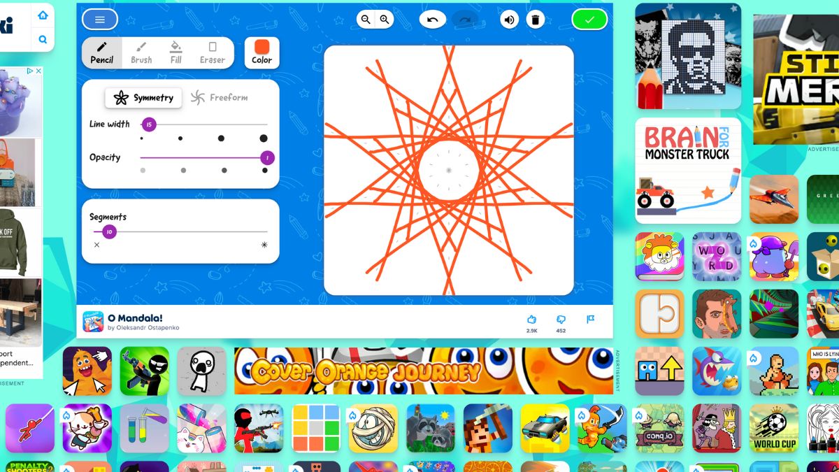 o mandala best poki games