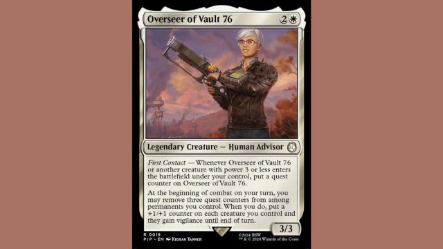 overseer of vault 76 magic the gathering
