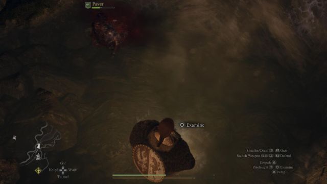pawn being eaten by the brine dragons dogma 2