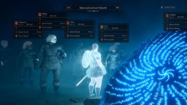 pawns with levels and quests in dragons dogma 2