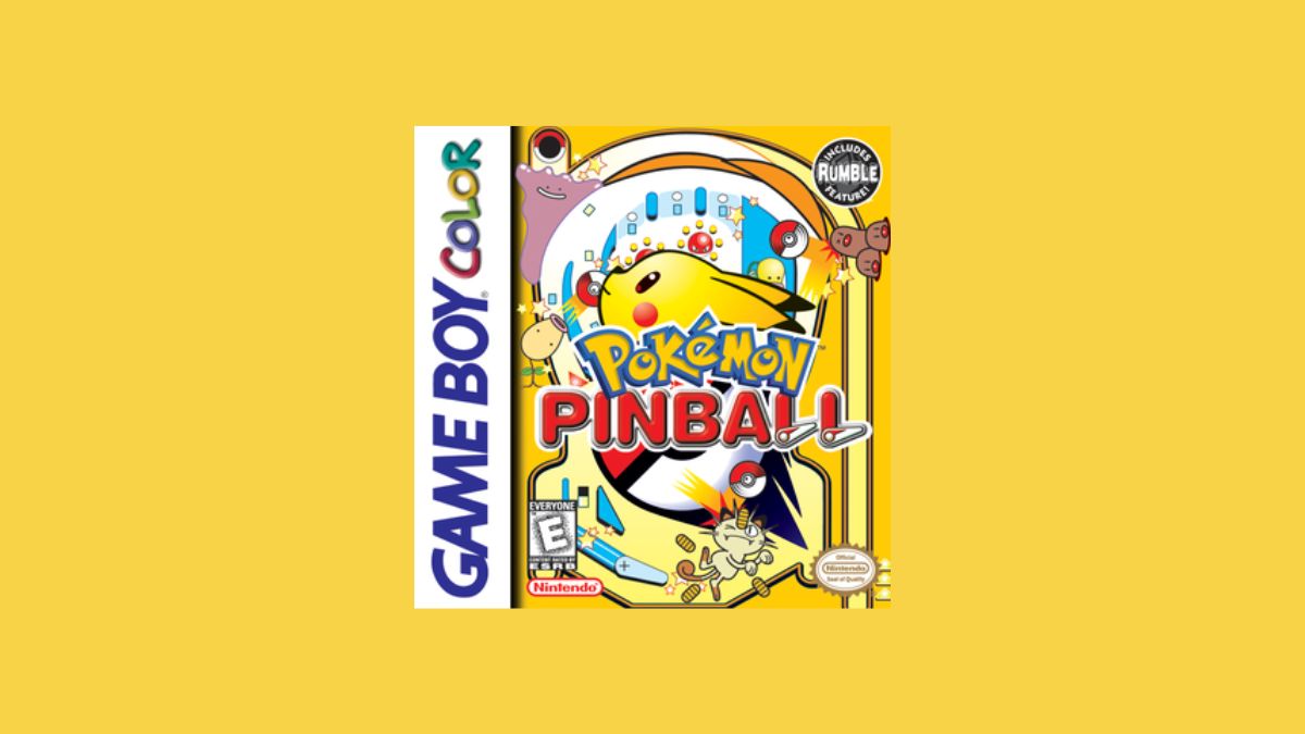 pokemon pinball best game boy color games
