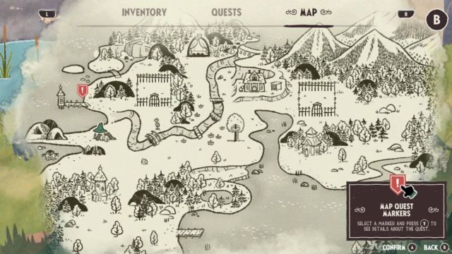 porcini mushroom location on map in snufkin melody of moominvalley