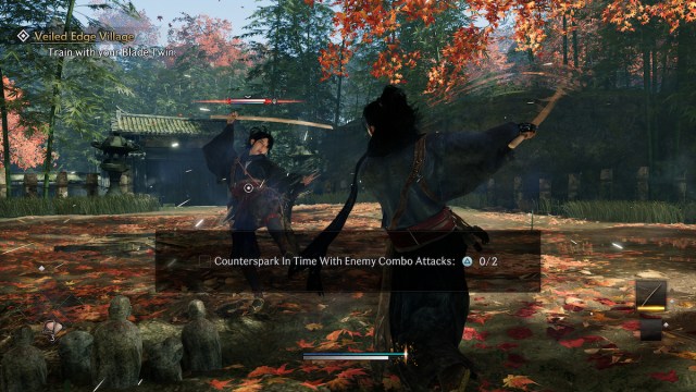 Sword fighting in Rise of the Ronin