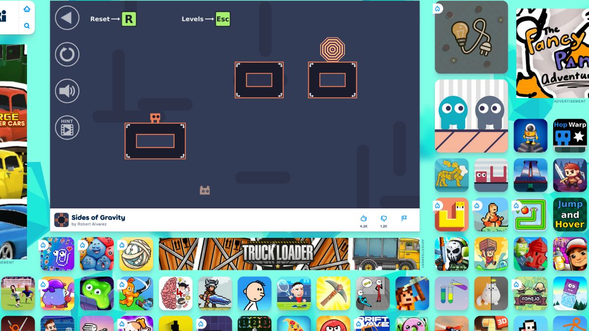 sides of gravity best poki games